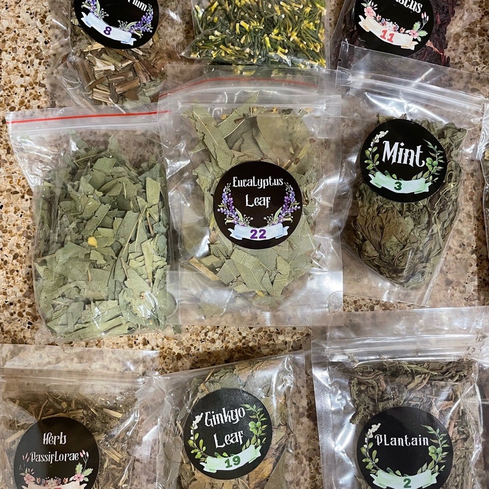 Witchcraft spell herbs